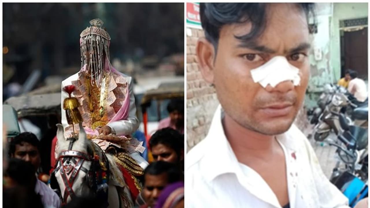 'ದಲಿತರು ಕುದುರೆ ಏರೋ ಹಾಗಿಲ್ಲ..' ವರನಿಗೆ ಹಲ್ಲೆ ಮಾಡಿ ಕುದುರೆಯಿಂದ ಕೆಳಗಿಳಿಸಿದ ಮೇಲ್ಜಾತಿ ಯುವಕರು! 'ದಲಿತರು ಕುದುರೆ ಏರೋ ಹಾಗಿಲ್ಲ..' ವರನಿಗೆ ಹಲ್ಲೆ ಮಾಡಿ ಕುದುರೆಯಿಂದ ಕೆಳಗಿಳಿಸಿದ ಮೇಲ್ಜಾತಿ ಯುವಕರು!