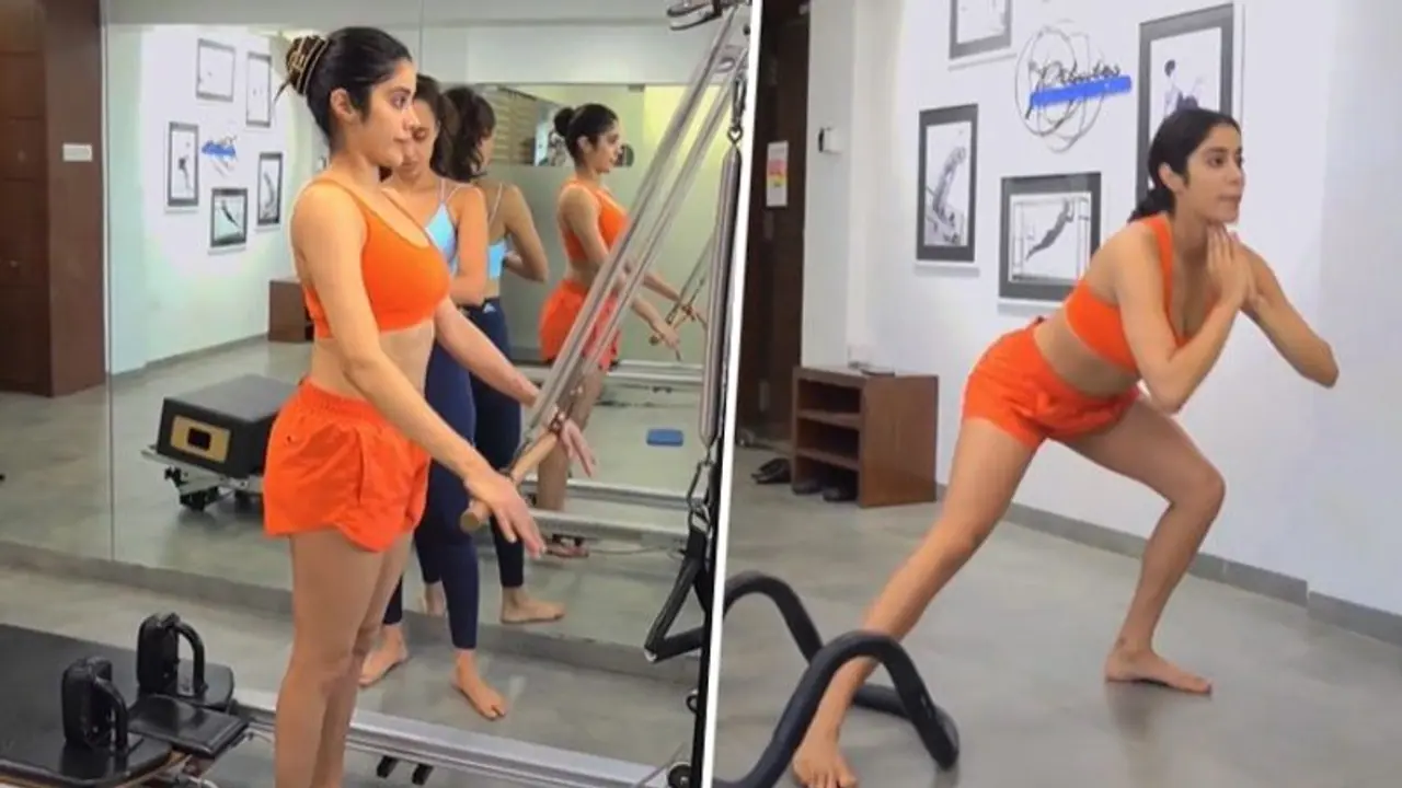 Want to be fit like Janhvi Kapoor? Check out her latest Instagram reel 