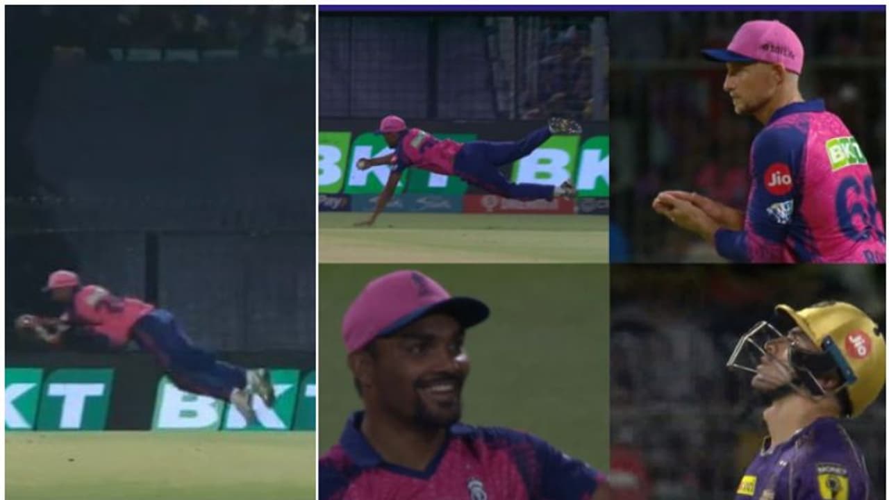 ഹെറ്റ്‌മെയര്‍ മാത്രമല്ല, സന്ദീപ് ശര്‍മയുമെടുത്തു ഒരു ഗംഭീര ക്യാച്ച്! അവിശ്വസനീയ ഫീല്‍ഡിംഗ് പ്രകടനം കാണാം