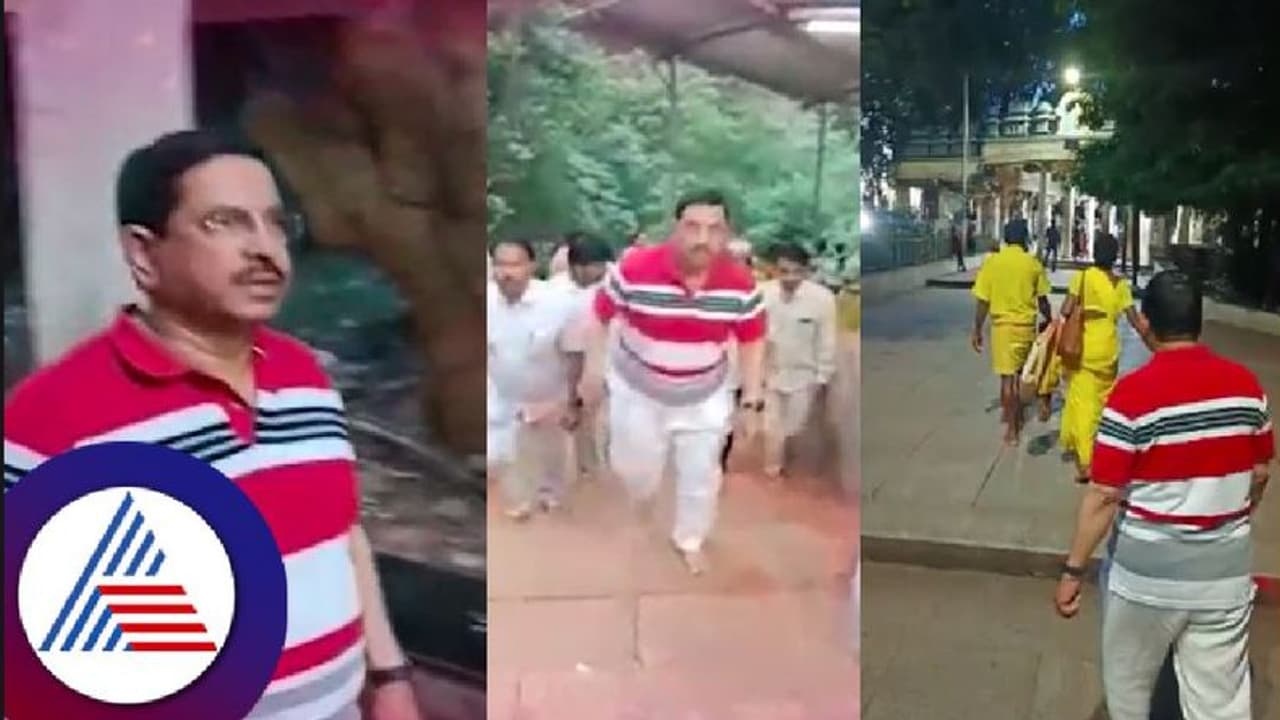 ಬರಿಗಾಲಿನಲ್ಲಿ ತಿರುಪತಿ ಬೆಟ್ಟವೇರಿ ಶ್ರೀನಿವಾಸನ ದರ್ಶನ ಪಡೆದ ಕೇಂದ್ರ ಸಚಿವ ಪ್ರಲ್ಹಾದ್ ಜೋಶಿ