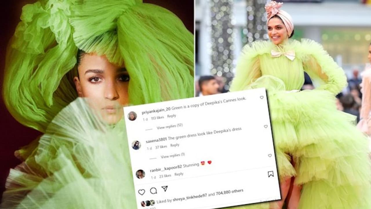 Did Alia Bhatt copy Deepika Padukone's Cannes look? Fans debate on Twitter; see tweets