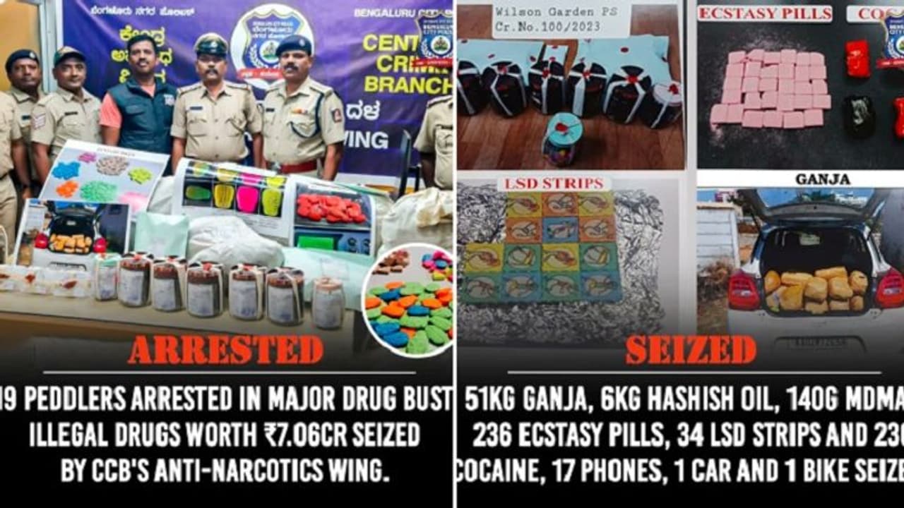 ಮಾದಕ ದ್ರವ್ಯ ಕಾರ್ಯಾಚರಣೆ ಬಗ್ಗೆ ಬೆಂಗಳೂರು ಪೊಲೀಸ್ ಟ್ವಿಟ್ ವೈರಲ್