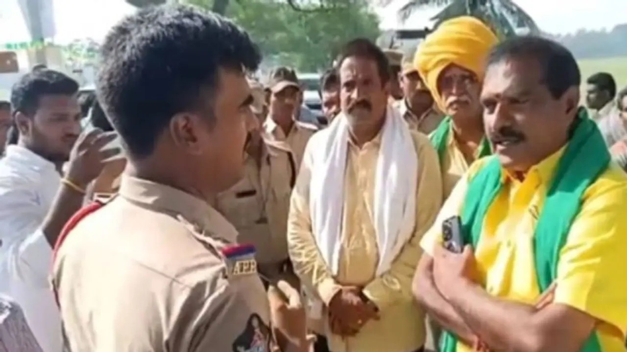 రైతులు ఏమైనా గంజాయి తరలిస్తున్నారా?: పోలీసులను ప్రశ్నించిన టీడీపీ ఎమ్మెల్యే నిమ్మల రామానాయుడు.. రైతులు ఏమైనా గంజాయి తరలిస్తున్నారా?: పోలీసులను ప్రశ్నించిన టీడీపీ ఎమ్మెల్యే నిమ్మల రామానాయుడు..