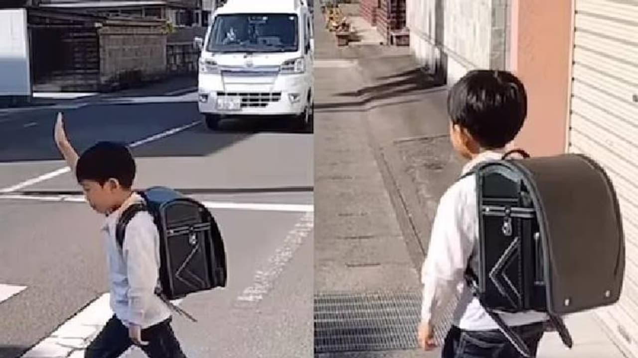 ജപ്പാനിൽ മാത്രം കാണാൻ കഴിയുന്നത്, വൈറലായി കൊച്ചുകുട്ടി റോഡ് മുറിച്ചു കടക്കുന്ന വീഡിയോ ജപ്പാനിൽ മാത്രം കാണാൻ കഴിയുന്നത്, വൈറലായി കൊച്ചുകുട്ടി റോഡ് മുറിച്ചു കടക്കുന്ന വീഡിയോ