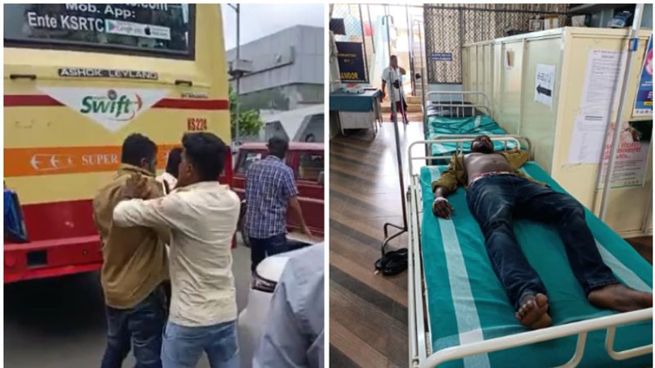 കെ സ്വിഫ്റ്റ് ജീവനക്കാർ തല്ലിയതായി ഓട്ടോക്കാരന്റെ പരാതി