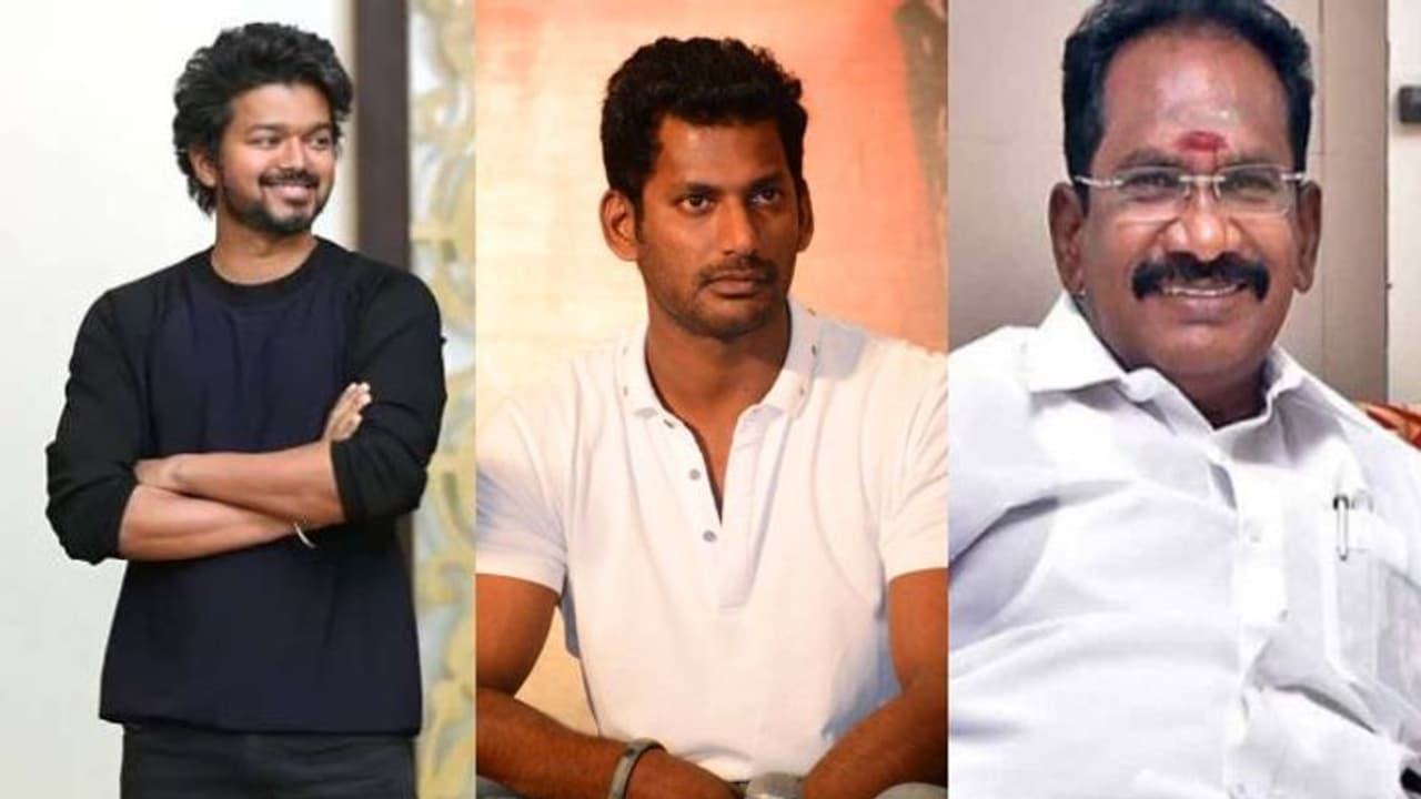 நடிகர் விஜய் அரசியலுக்கு வரக்கூடாதா.! புரட்சி தளபதியை வம்புக்கு இழுத்த செல்லூர் ராஜூ.!! நடிகர் விஜய் அரசியலுக்கு வரக்கூடாதா.! புரட்சி தளபதியை வம்புக்கு இழுத்த செல்லூர் ராஜூ.!!