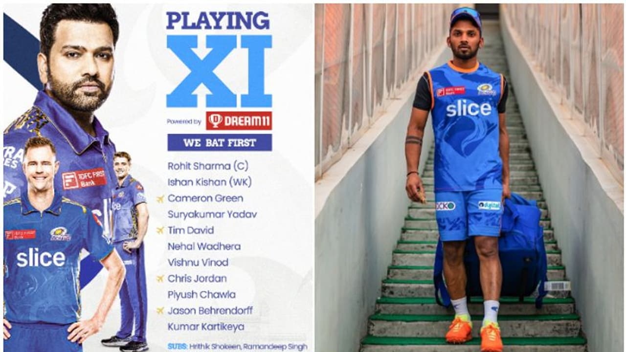 മുംബൈ ഇന്ത്യൻസിന്റെ വിഖ്യാതമായ നീല ജഴ്സിയിൽ ഇതാ ഒരു പത്തനംത്തിട്ടക്കാരൻ; മലയാളികൾക്ക് ഇത് ആഘോഷരാവ്!