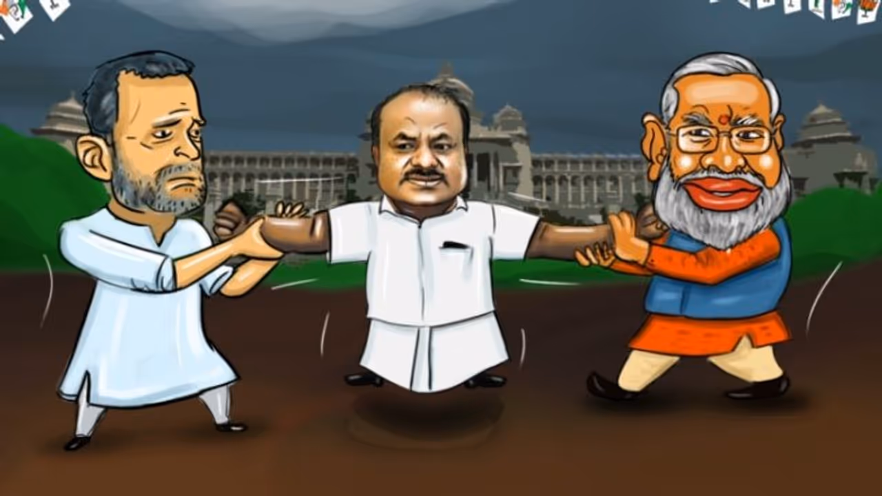 കർണാടകത്തിൽ സസ്പെൻസ് ഒളിപ്പിച്ച് സ്വിങ് സീറ്റുകൾ; 41 ഇടത്ത് ലീഡ് ആയിരത്തിൽ താഴെ