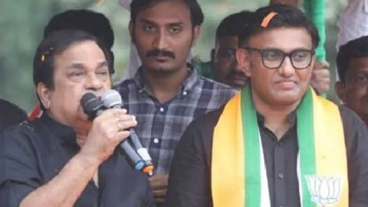 కర్నాటక ఫలితాలుః బ్రహ్మానందం ప్రచారం చేసిన అభ్యర్థి ఓటమి.. కర్నాటక ఫలితాలుః బ్రహ్మానందం ప్రచారం చేసిన అభ్యర్థి ఓటమి..