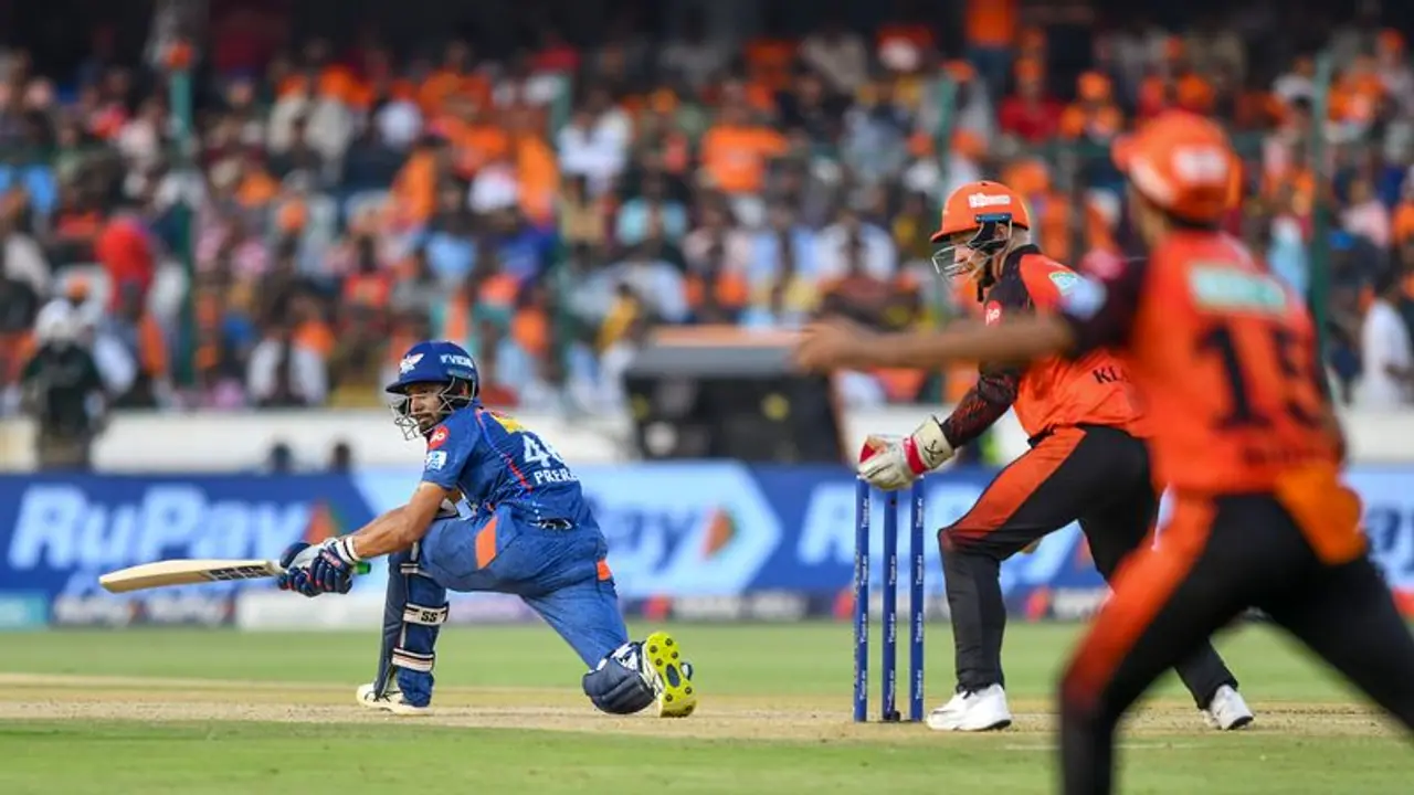 IPL 2023: Crowd trouble overshadows Prerak Mankad's knock as LSG trumps SRH by 7 wickets IPL 2023: Crowd trouble overshadows Prerak Mankad's knock as LSG trumps SRH by 7 wickets
