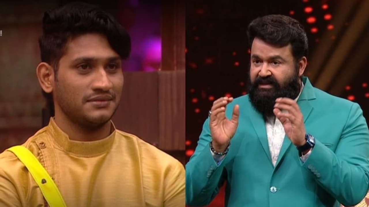 'എന്താടോ വാര്യരെ നന്നാവാത്തെ..ഒന്ന് കൺട്രോൾ ചെയ്യ്', അഖിലിനോട് മോഹൻലാൽ 'എന്താടോ വാര്യരെ നന്നാവാത്തെ..ഒന്ന് കൺട്രോൾ ചെയ്യ്', അഖിലിനോട് മോഹൻലാൽ