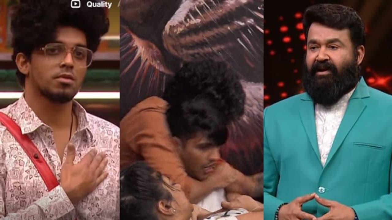 സാഗർ മാരാരുടെ കഴുത്തിൽ ശരിക്കും പിടിച്ചു; കയ്യാങ്കളിയിൽ മോഹൻലാൽ സാഗർ മാരാരുടെ കഴുത്തിൽ ശരിക്കും പിടിച്ചു; കയ്യാങ്കളിയിൽ മോഹൻലാൽ