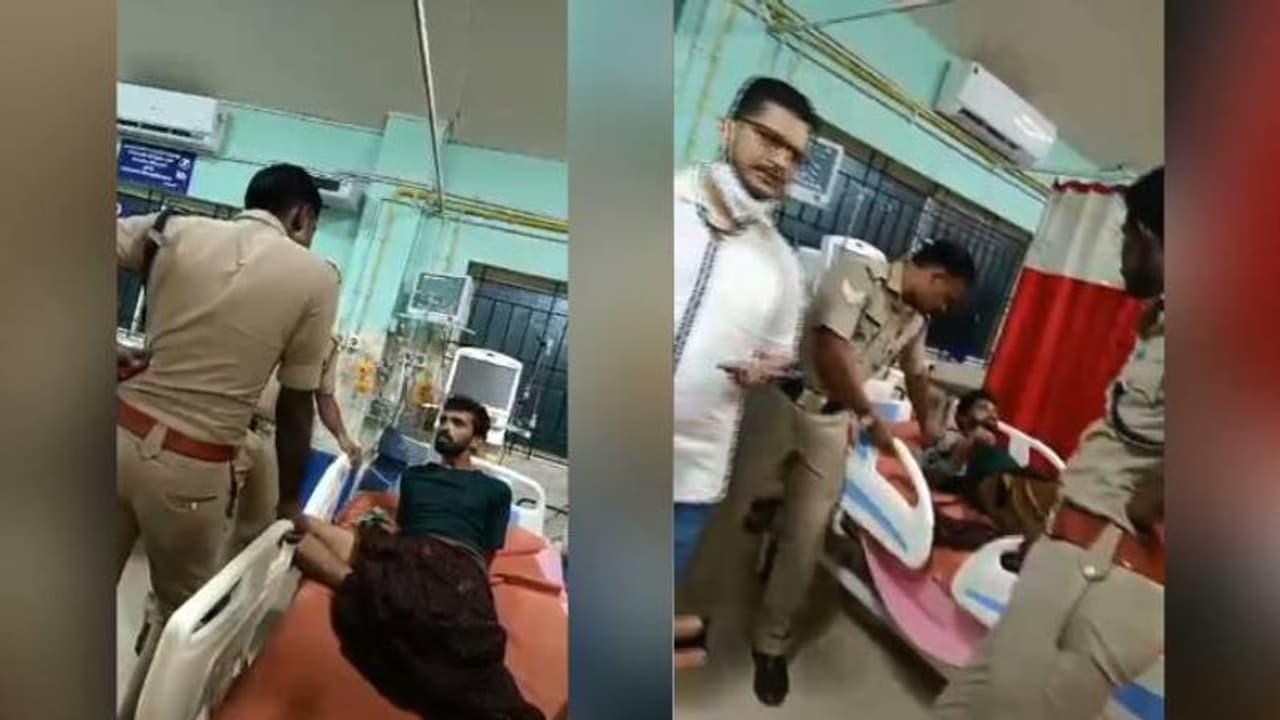 മെഡിക്കൽ പരിശോധനയ്ക്ക് കൊണ്ടുവന്ന പ്രതി ആശുപത്രിയിൽ അക്രമാസക്തനായി, ദൃശ്യങ്ങൾ പുറത്ത് മെഡിക്കൽ പരിശോധനയ്ക്ക് കൊണ്ടുവന്ന പ്രതി ആശുപത്രിയിൽ അക്രമാസക്തനായി, ദൃശ്യങ്ങൾ പുറത്ത്