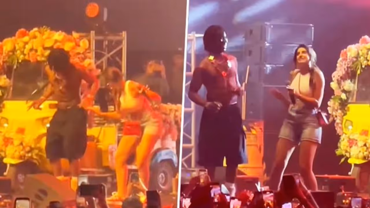 Nora Fatehi sets stage on fire with 'Calm Down' singer Rema, dances to Naach Meri Rani