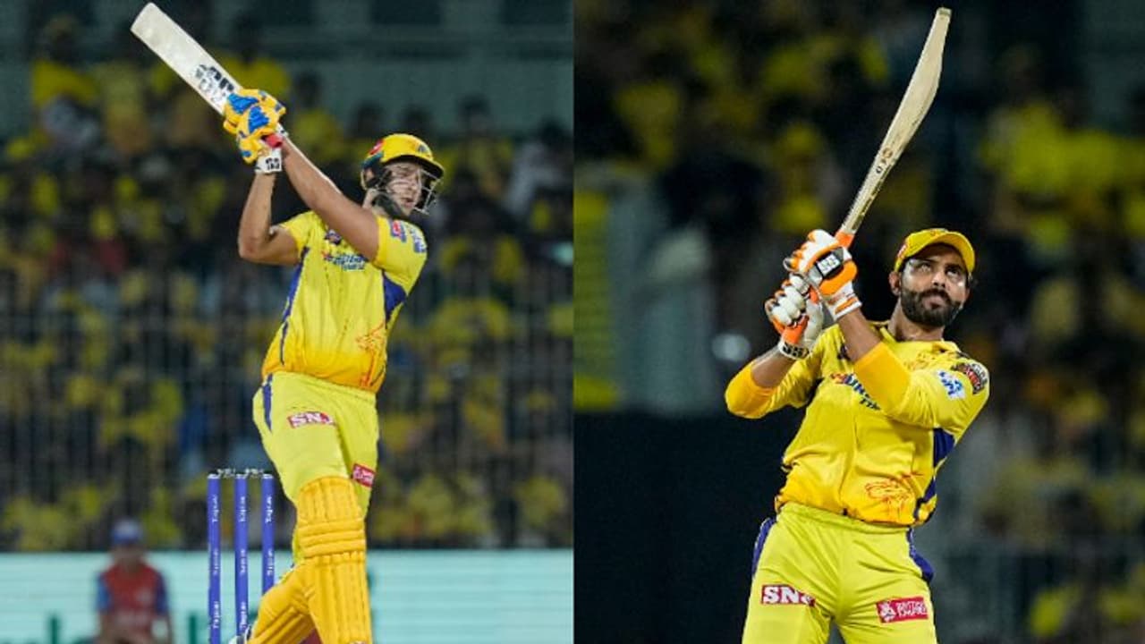 ദുബെ വെടിക്കെട്ടായി, ജഡേജ ധോണി ഫിനിഷിംഗില്ല; സിഎസ്‌കെയ്‌‌ക്ക് പൊരുതാവുന്ന സ്കോര്‍