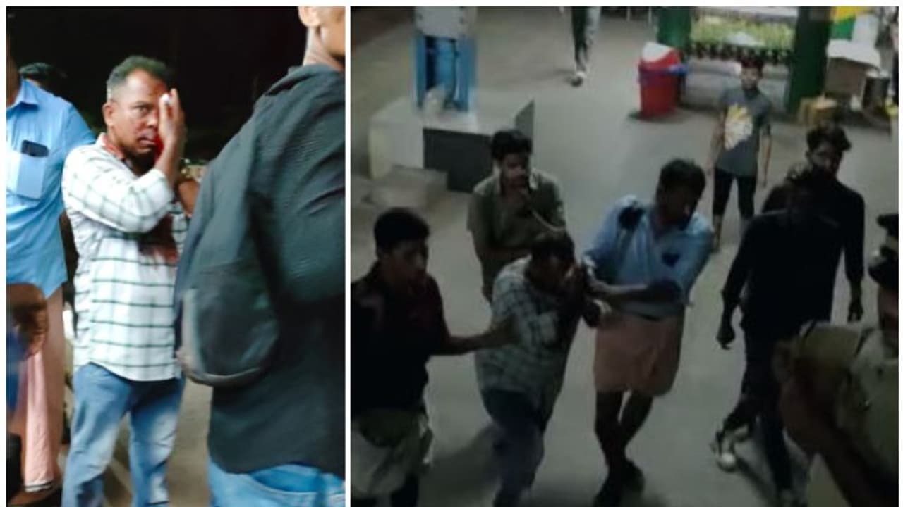 ഷൊറണൂരിൽ ട്രെയിനിനുള്ളിൽവെച്ച് യാത്രക്കാരന് കുത്തേറ്റു, പ്രതി പിടിയിൽ ഷൊറണൂരിൽ ട്രെയിനിനുള്ളിൽവെച്ച് യാത്രക്കാരന് കുത്തേറ്റു, പ്രതി പിടിയിൽ