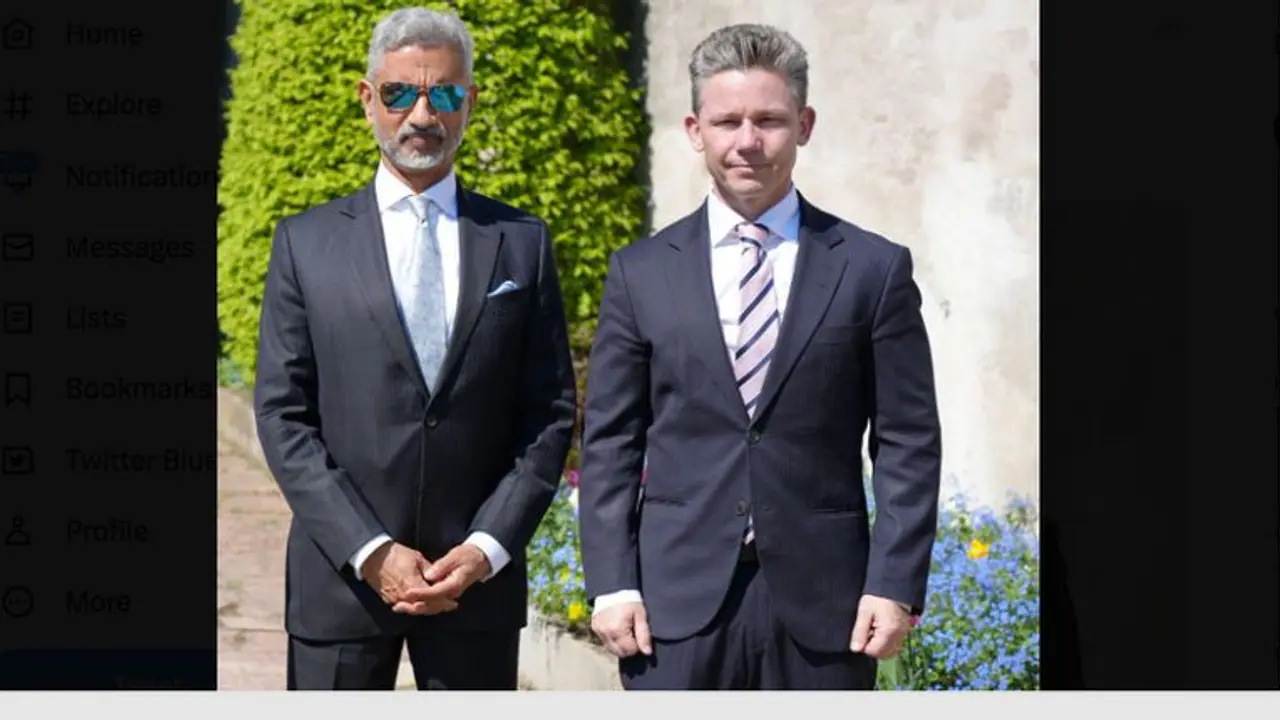 இதுதான் உண்மையான 007! ஸ்வீடனில் கில்லர் லுக்கில் அமைச்சர் ஜெய்சங்கர்! 