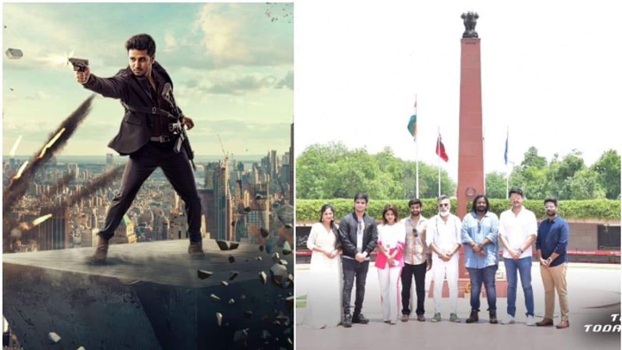 ಸುಭಾಷ್ ಚಂದ್ರಬೋಸ್ ಜೀವನ ರಹಸ್ಯ ಬಿಚ್ಚಿಡಲು 'ಸ್ಪೈ' ಆದ ನಟ ನಿಖಿಲ್: ರಾಜ್ ಪಥ್‌ನಲ್ಲಿ ಟೀಸರ್ ರಿಲೀಸ್ 