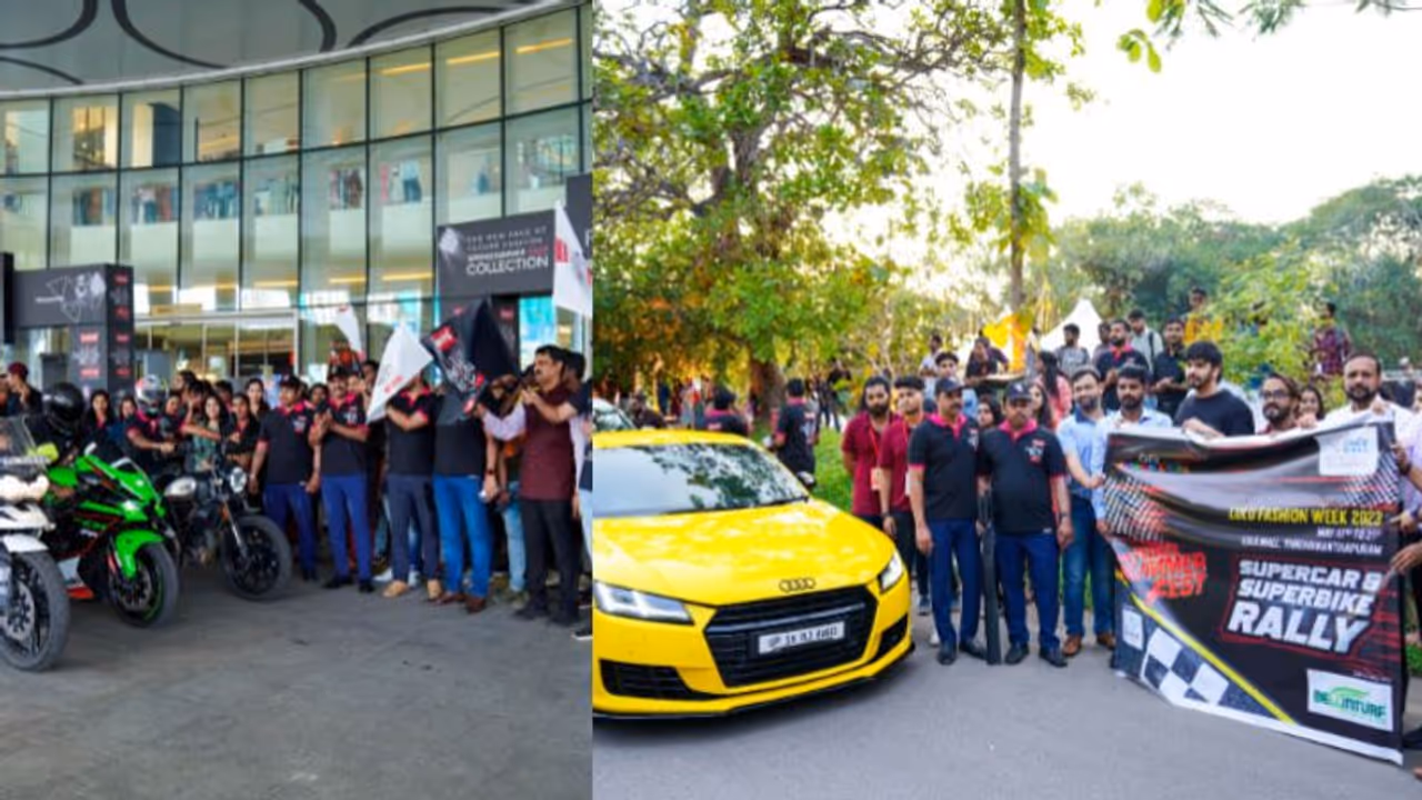 ലുലു ഫാഷൻ വീക്ക് ഗ്രാന്‍ഡ് ഫിനാലെ ആവേശത്തില്‍ തലസ്ഥാനത്ത് സൂപ്പര്‍ ഫാഷന്‍ റൈഡ്