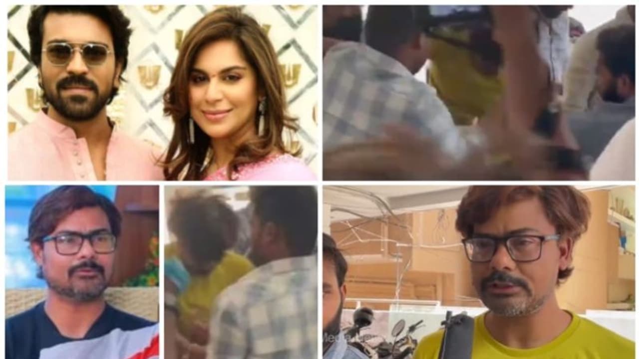 രാംചരണിനും ഭാര്യയ്ക്കും എതിരെ പരാമര്ശം: യുവാവിനെതിരെ ആക്രമണം രാംചരണിനും ഭാര്യയ്ക്കും എതിരെ പരാമര്ശം: യുവാവിനെതിരെ ആക്രമണം