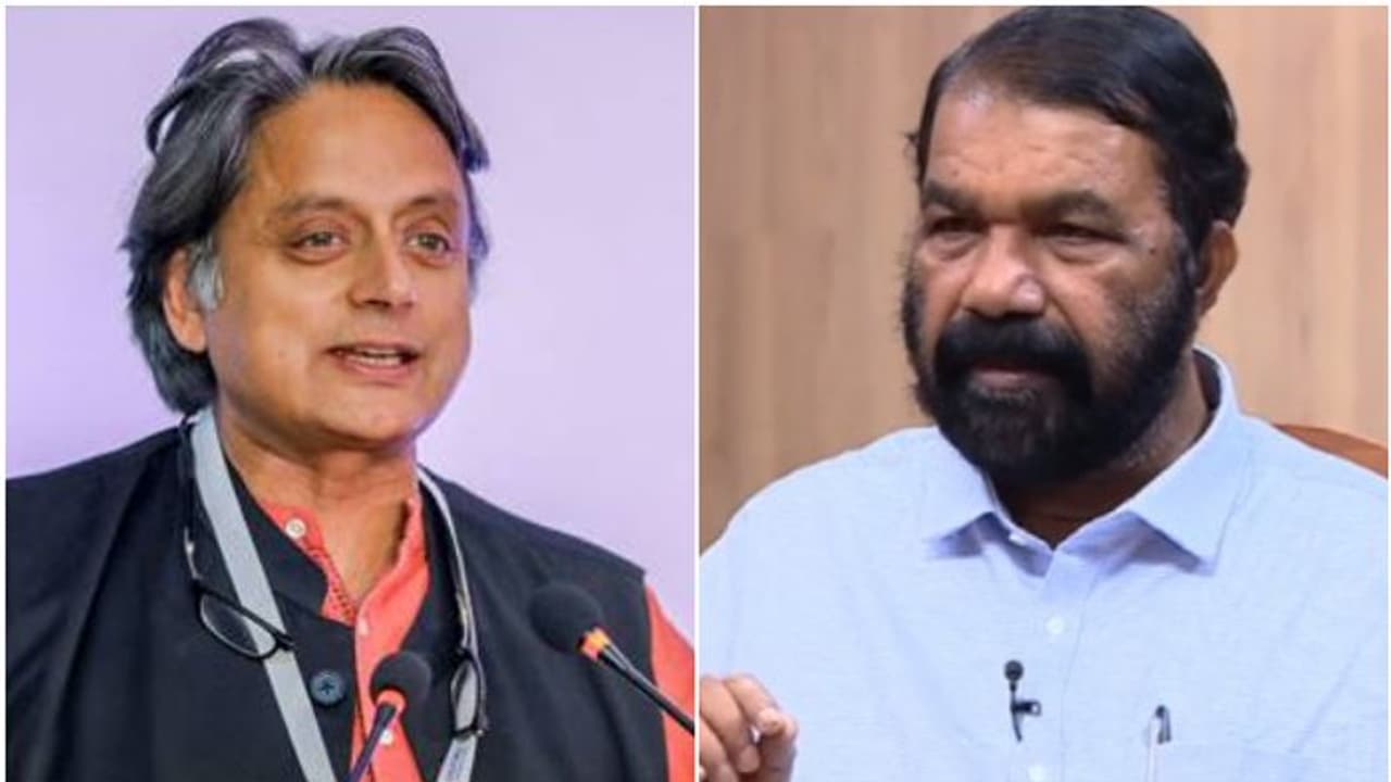 ഒന്നും ചെയ്തില്ലേലും ജയിക്കുമെന്ന തോന്നലിൽ, എംപി ഫണ്ട് എവിടെ ചെലവാക്കുന്നുവെന്നറിയില്ല; തരൂരിനെതിരെ ശിവൻകുട്ടി