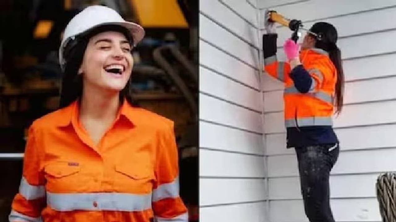 പഠിച്ചത് ഡിസൈനിം​ഗ്; നിർമ്മാണ തൊഴിലാളിയായി തിളങ്ങി 31 കാരി, നല്ല വരുമാനം നേടുന്നു എന്നും യുവതി