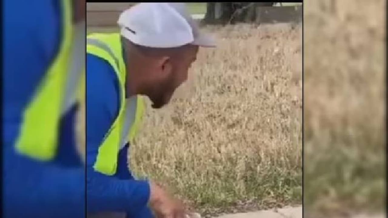 ദാഹിച്ചു വല‍ഞ്ഞ അണ്ണാന് വെള്ളം കൊടുത്ത് സഹായിച്ച് ഒരു മനുഷ്യൻ, വൈറൽ വീഡിയോ