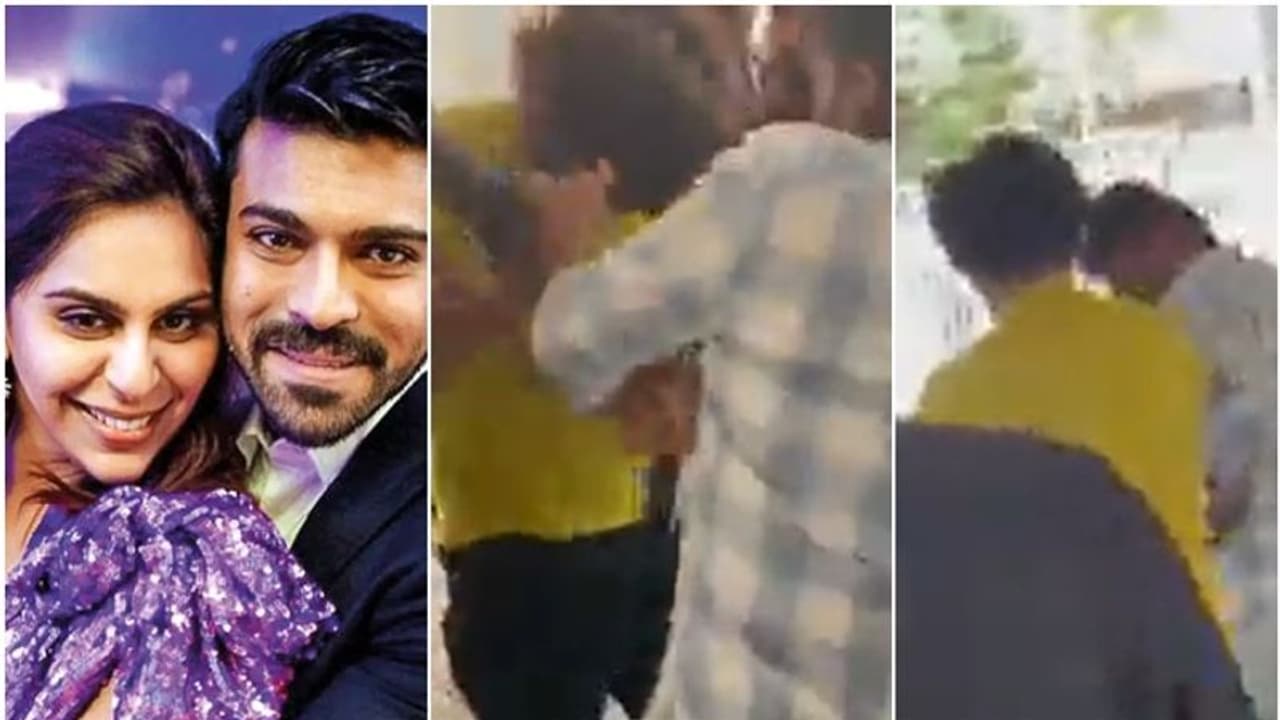 ಉಪಾಸನಾ ಬಗ್ಗೆ ಕೆಟ್ಟದಾಗಿ ಮಾತಾಡಿದ ವ್ಯಕ್ತಿ: ಹಿಗ್ಗಾಮುಗ್ಗಾ ಥಳಿಸಿದ ರಾಮ್ ಚರಣ್ ಫ್ಯಾನ್ಸ್, ವಿಡಿಯೋ ವೈರಲ್ ಉಪಾಸನಾ ಬಗ್ಗೆ ಕೆಟ್ಟದಾಗಿ ಮಾತಾಡಿದ ವ್ಯಕ್ತಿ: ಹಿಗ್ಗಾಮುಗ್ಗಾ ಥಳಿಸಿದ ರಾಮ್ ಚರಣ್ ಫ್ಯಾನ್ಸ್, ವಿಡಿಯೋ ವೈರಲ್