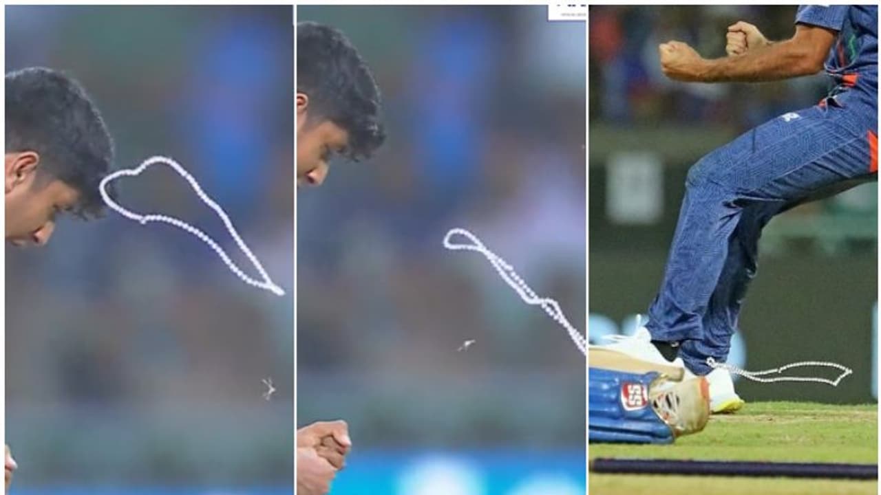 തല വഴി മാല വരെ ഊരി പറന്നു! ആ വിക്കറ്റ് അത്രമേല്‍ പ്രധാനം, ബമ്പര്‍ അടിച്ച പോലെ ആഘോഷം, വൈറല്‍ വീഡിയോ