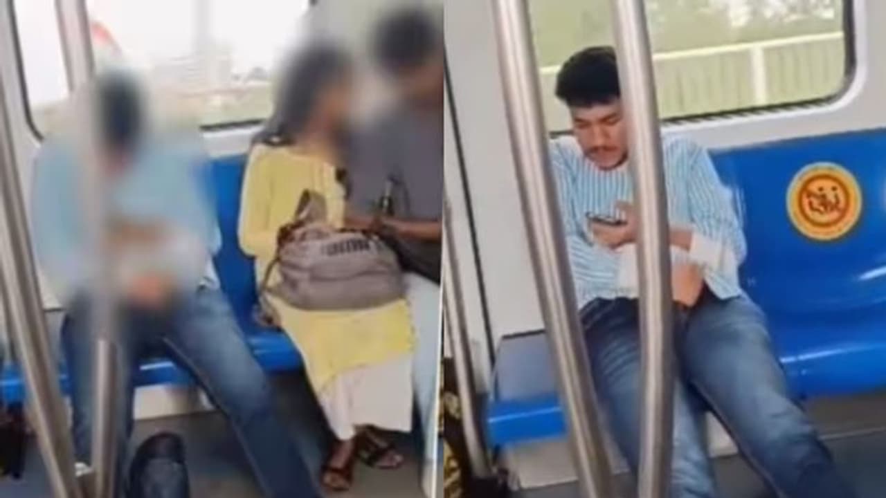 മെട്രോയിൽ ആളുകൾ നോക്കിനിൽക്കേ പരസ്യ സ്വയംഭോഗം; യുവാവിന്റെ ചിത്രം പുറത്ത് വിട്ട് പൊലീസ് മെട്രോയിൽ ആളുകൾ നോക്കിനിൽക്കേ പരസ്യ സ്വയംഭോഗം; യുവാവിന്റെ ചിത്രം പുറത്ത് വിട്ട് പൊലീസ്