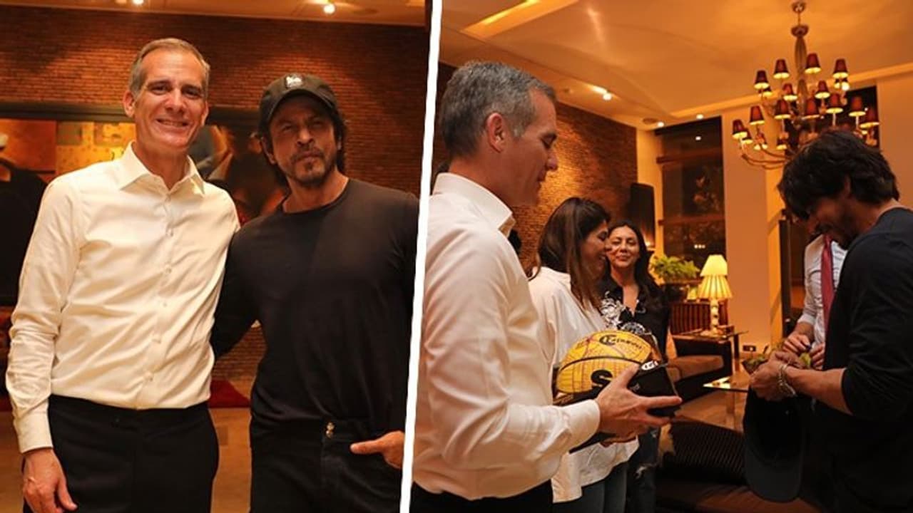 US Ambassador Eric Garcetti to make Bollywood debut after meeting Shah Rukh Khan at Mannat? US Ambassador Eric Garcetti to make Bollywood debut after meeting Shah Rukh Khan at Mannat?