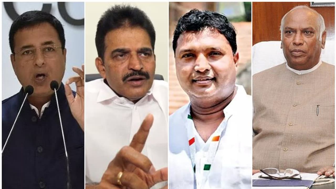 കർണാടക മുഖ്യമന്ത്രി: വീണ്ടും ചർച്ച, പാട്ടീലും കെസിയും ശ്രീനിവാസും സുർജെവാലയും ഖാർഗെയുടെ വീട്ടിൽ കർണാടക മുഖ്യമന്ത്രി: വീണ്ടും ചർച്ച, പാട്ടീലും കെസിയും ശ്രീനിവാസും സുർജെവാലയും ഖാർഗെയുടെ വീട്ടിൽ