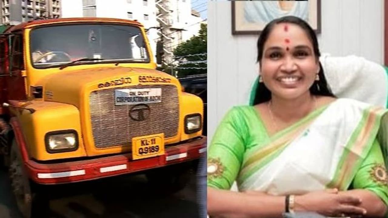 കോർപ്പറേഷൻ ബ്രഹ്മപുരത്തേക്ക് മാലിന്യം കൊണ്ടുപോകുന്നത് കോടതി ഉത്തരവ് ലംഘിച്ചെന്ന് തൃക്കാക്കര നഗരസഭ ചെയർപേഴ്സൺ
