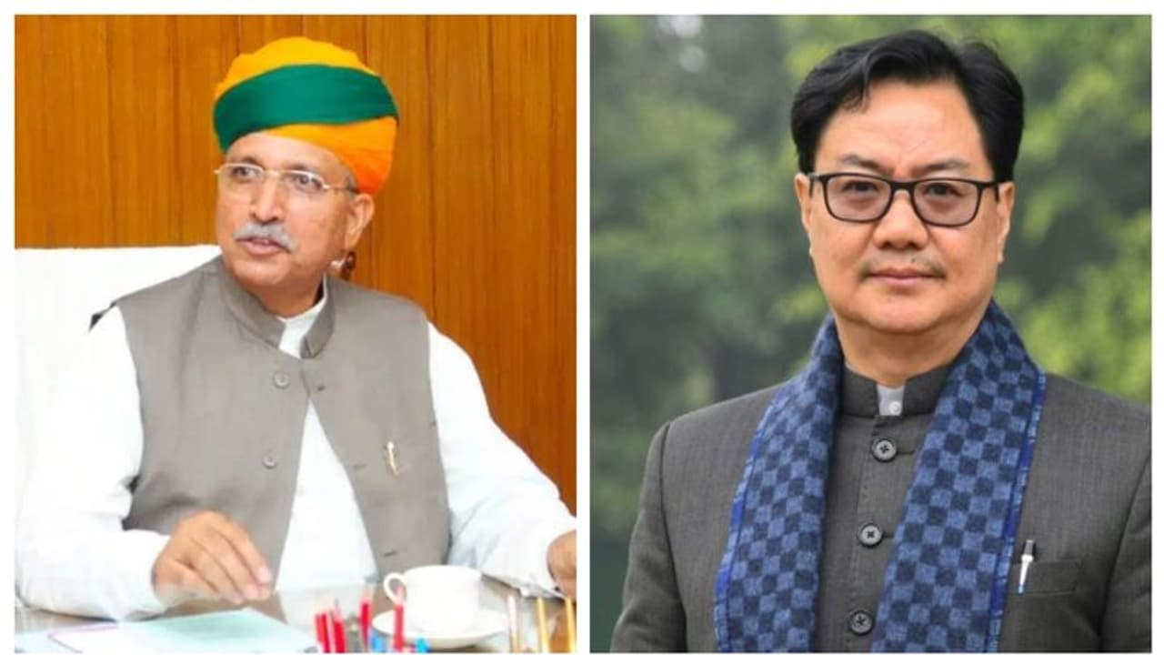 കേന്ദ്ര നിയമമന്ത്രിക്ക് മാറ്റം; കിരണ് റിജിജുവിന് ഭൗമശാസ്ത്ര മന്ത്രാലയം, അർജ്ജുൻ റാം മേഘവാൾ പുതിയ നിയമമന്ത്രി കേന്ദ്ര നിയമമന്ത്രിക്ക് മാറ്റം; കിരണ് റിജിജുവിന് ഭൗമശാസ്ത്ര മന്ത്രാലയം, അർജ്ജുൻ റാം മേഘവാൾ പുതിയ നിയമമന്ത്രി