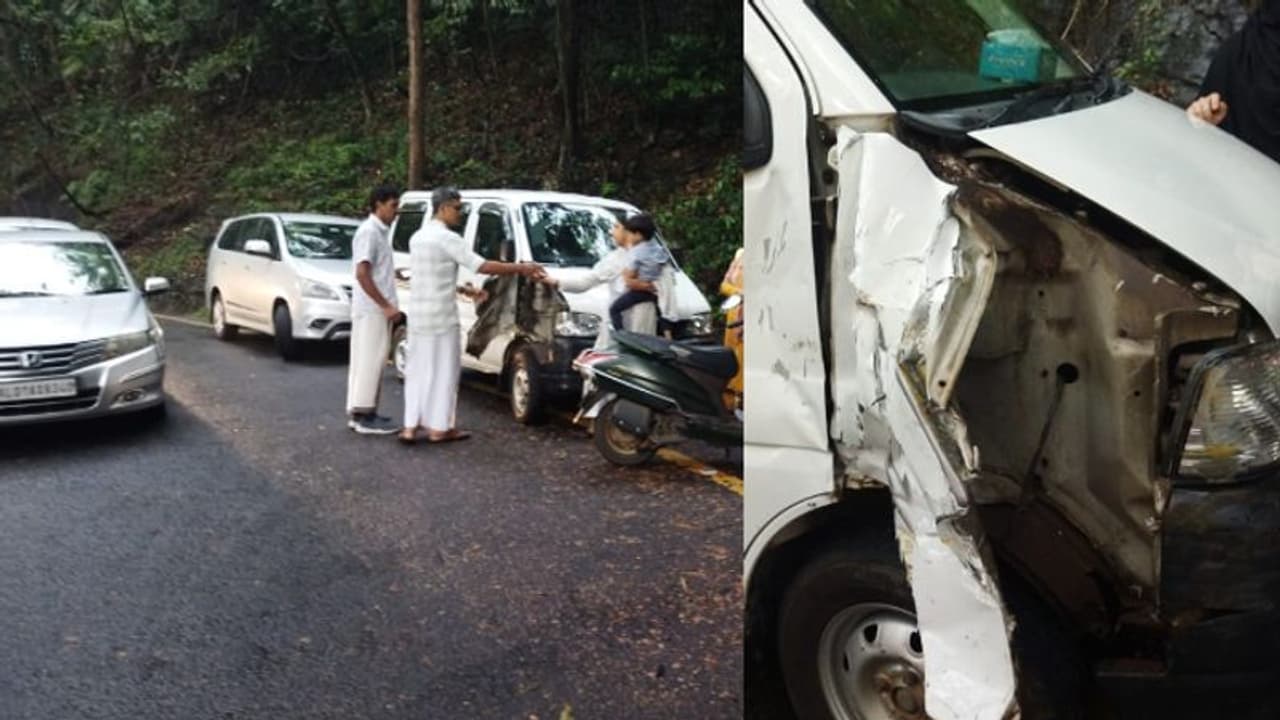 ഡ്രൈവർ 'ഫിറ്റ്', ചുരത്തില്‍ കാറുകളെ ഇടിച്ച് ലോറി നിർത്താതെ പോയി; പിന്തുടർന്ന് പൊക്കി നാട്ടുകാർ, കേസെടുത്തു