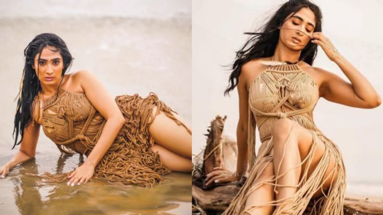 കടൽ തീരത്ത് കയർ കൊണ്ടുള്ള വസ്ത്രത്തില് ഗ്ലാമറസ് ലുക്കില് ദീപ്തി സതി; ചിത്രങ്ങള് വൈറല് കടൽ തീരത്ത് കയർ കൊണ്ടുള്ള വസ്ത്രത്തില് ഗ്ലാമറസ് ലുക്കില് ദീപ്തി സതി; ചിത്രങ്ങള് വൈറല്