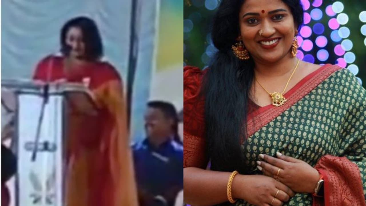 സീരിയല് നടിമാരെ വിമര്ശിച്ചു, അതേ വേദിയില് മറുപടി നല്കി മഞ്ജു പത്രോസ് സീരിയല് നടിമാരെ വിമര്ശിച്ചു, അതേ വേദിയില് മറുപടി നല്കി മഞ്ജു പത്രോസ്