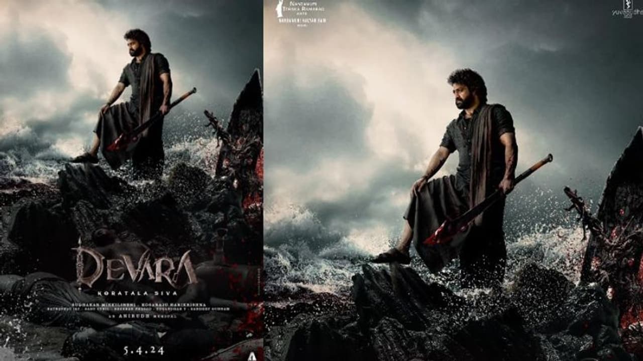 ஜூனியர் 'என்டிஆர் 30' படத்தின் டைட்டில் மற்றும் ஃபர்ஸ்ட் லுக் வெளியானது! 