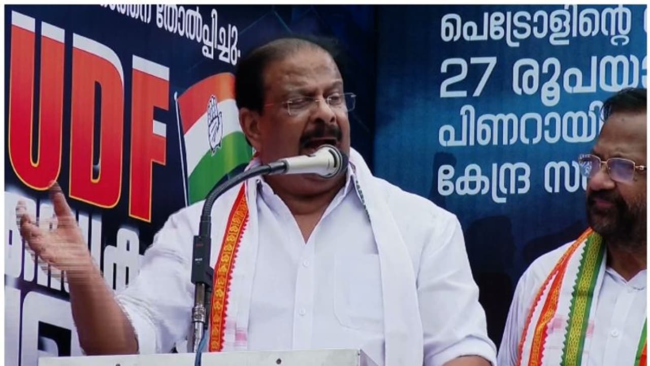 'അരിക്കൊമ്പൻ അരിയും, ചക്കക്കൊമ്പൻ ചക്കയും, പിണറായി കേരളത്തെ തന്നെയും ചാമ്പുന്നു'; പരിഹസിച്ച് കെ സുധാകരൻ