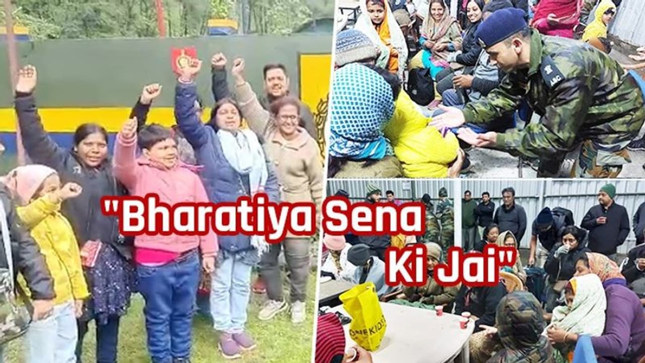 'Bharatiya Sena Ki Jai': Army lauded for rescuing 500 stranded tourists from landslide hit Sikkim (WATCH)