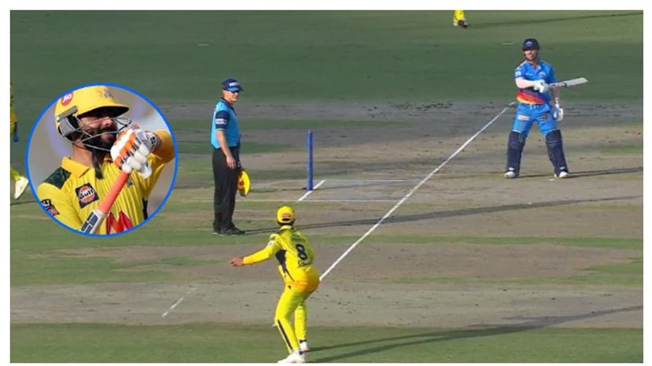 ஜடேஜா முன்பு வாள் சுற்றிக்காட்டிய டேவிட் வார்னர்; வைரலாகும் வீடியோ!