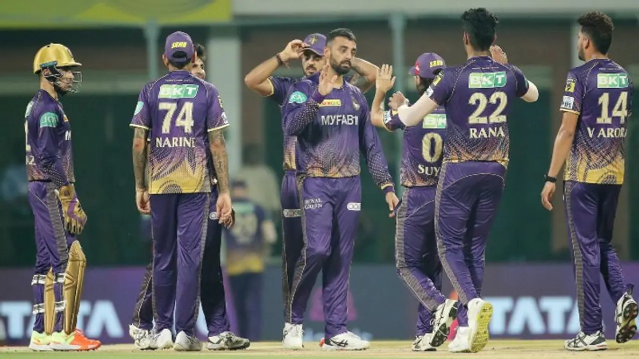 பிளே ஆஃப் வாய்ப்பு இழந்து 4ஆவது அணியாக பரிதாபமாக வெளியேறிய கொல்கத்தா நைட் ரைடர்ஸ்! பிளே ஆஃப் வாய்ப்பு இழந்து 4ஆவது அணியாக பரிதாபமாக வெளியேறிய கொல்கத்தா நைட் ரைடர்ஸ்!