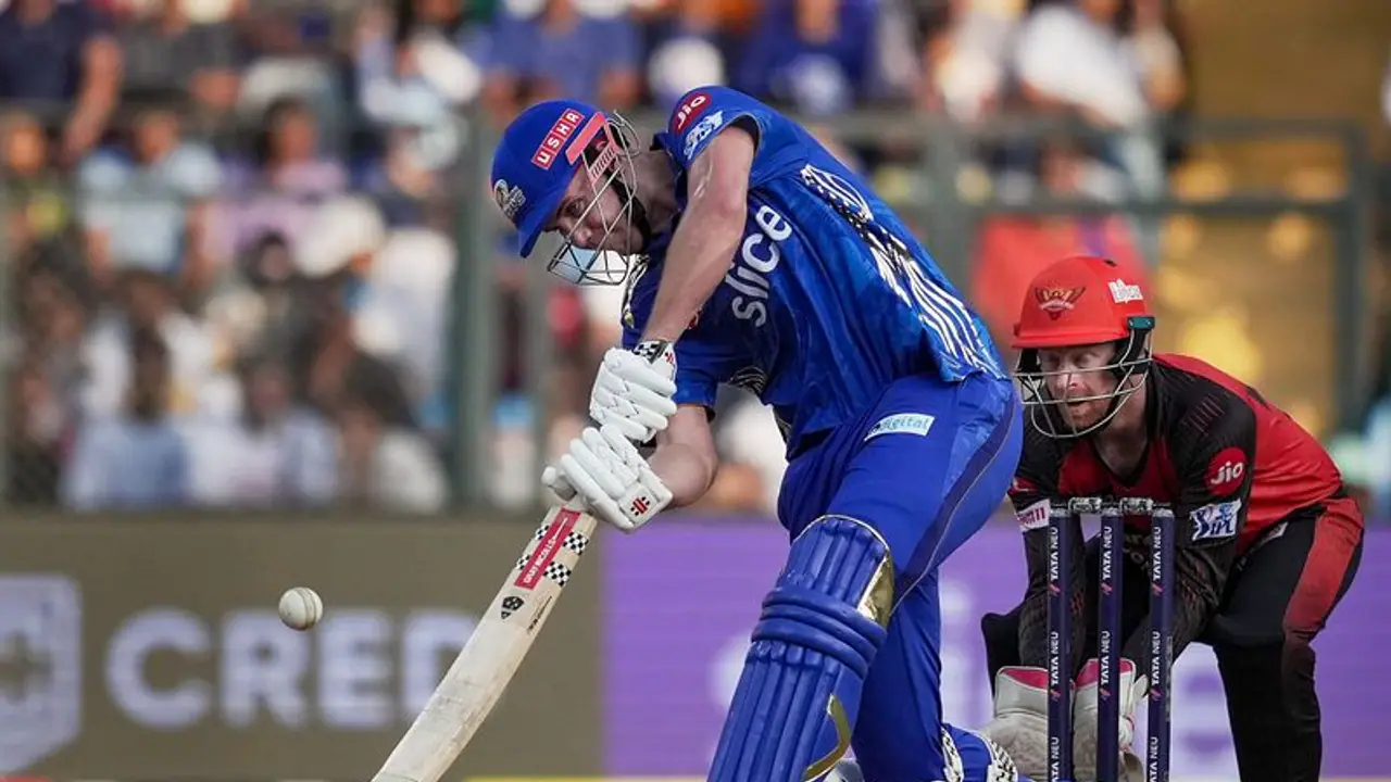 IPL 2023: Rohit's grit and Green's ton keep MI's playoff chances alive against SRH; Twitter hopeful IPL 2023: Rohit's grit and Green's ton keep MI's playoff chances alive against SRH; Twitter hopeful