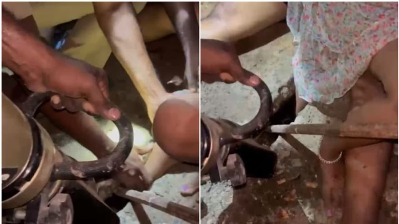 കോവളം ബീച്ച് കാണാനെത്തി, നടപ്പാതയുടെ സ്ലാബിനിടയിൽ 10 വയസുകാരിയുടെ കാൽ കുടുങ്ങി, രക്ഷകരായി ഫയർഫോഴ്സ് കോവളം ബീച്ച് കാണാനെത്തി, നടപ്പാതയുടെ സ്ലാബിനിടയിൽ 10 വയസുകാരിയുടെ കാൽ കുടുങ്ങി, രക്ഷകരായി ഫയർഫോഴ്സ്