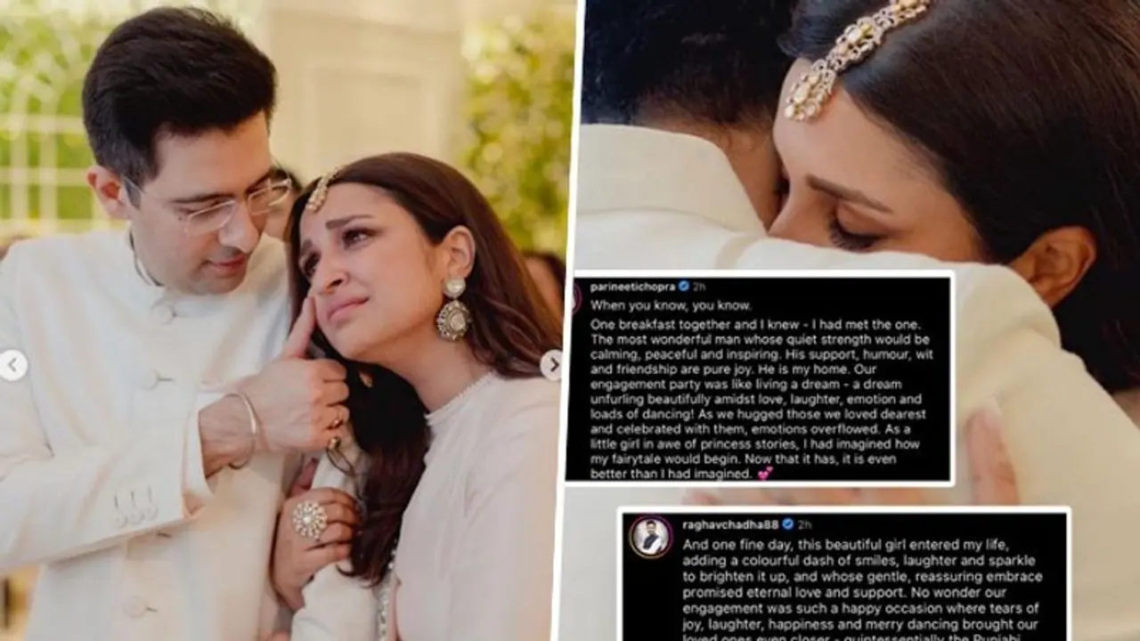 Parineeti Chopra gives insight into her 'love story' with fiance Raghav Chadha