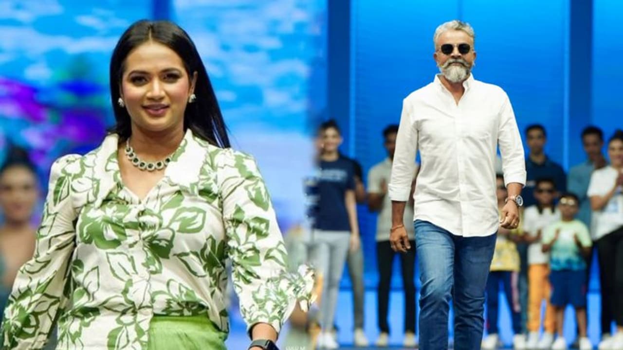 'സിദ്ധാര്‍ത്ഥും, വേദികയും' ഫാഷന്‍ റാമ്പില്‍ ഗ്ലാമര്‍ താരങ്ങളായി.!