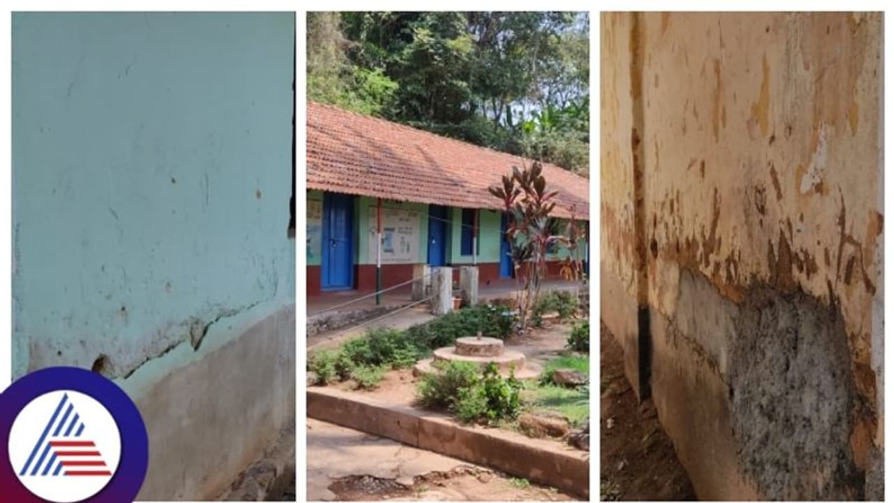 ಕಾರ್ಮಿಕರ ಮಕ್ಕಳೇ ಹೆಚ್ಚಿರುವ ರಾಜ್ಯದ ಸರ್ಕಾರಿ ಶಾಲೆಗೆ ಕಟ್ಟಡ ಕುಸಿತದ ಭೀತಿ, ಶಿಕ್ಷಕರ ಕೊರತೆ!