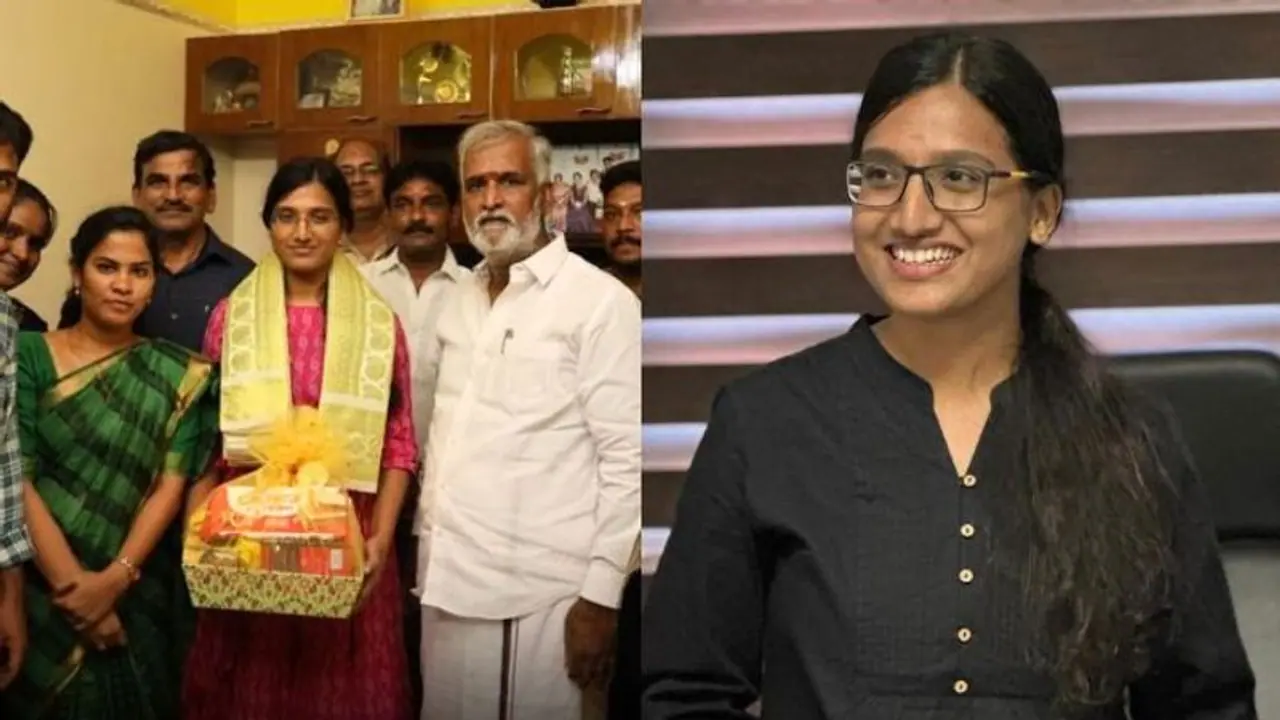 UPSC தேர்வில் தமிழகத்தில் முதல் இடம் பெற்ற மாணவி ஜீஜீ யார்? சர்ப்ரைஸ் கொடுத்த அமைச்சர் சேகர்பாபு UPSC தேர்வில் தமிழகத்தில் முதல் இடம் பெற்ற மாணவி ஜீஜீ யார்? சர்ப்ரைஸ் கொடுத்த அமைச்சர் சேகர்பாபு