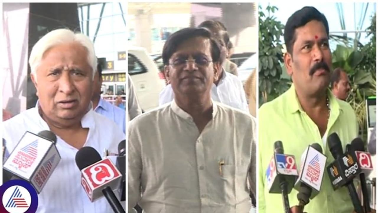 Bengaluru ಏರ್‌ಪೋರ್ಟ್‌ನಲ್ಲಿ ಎಲ್ನೋಡಿದ್ರೂ ಕಾಂಗ್ರೆಸ್‌ ಶಾಸಕರು: ಸಚಿವ ಸ್ಥಾನ ಲಾಭಿಗೆ ದೆಹಲಿಯತ್ತ ಪ್ರಯಾಣ