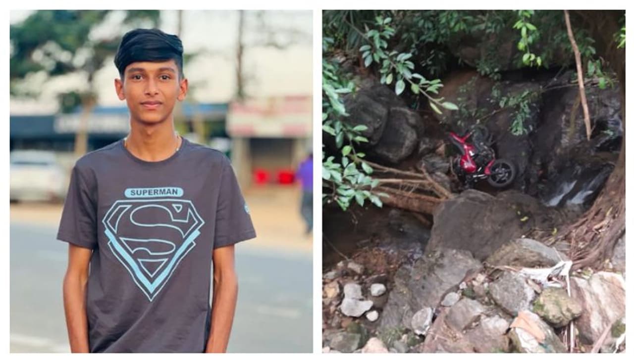 ബൈക്ക് തോട്ടിലേക്ക് മറിഞ്ഞു 19കാരന് ദാരുണാന്ത്യം; രണ്ടുപേർക്ക് പരിക്ക്